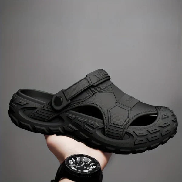 Men’s Bandalini tactical EVA clogs, lightweight closed-toe outdoor slip-on shoes, designed for durability and comfort.