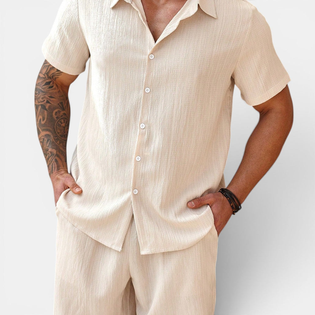 Men’s Breathable Casual Summer Set