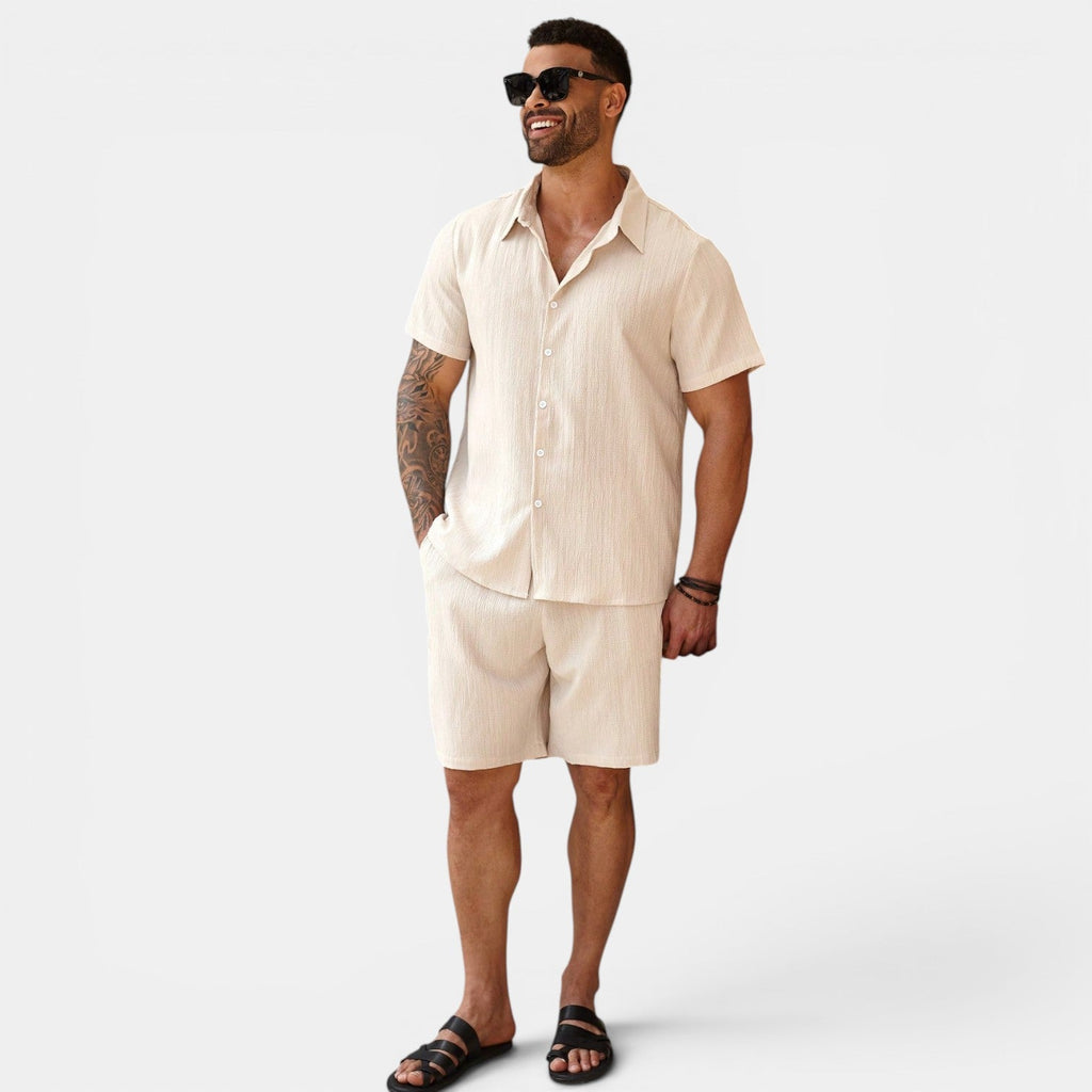 Men’s Breathable Casual Summer Set