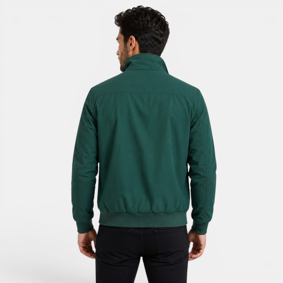 Men's Lightweight Casual Jacket Breathable Comfort Zip Front