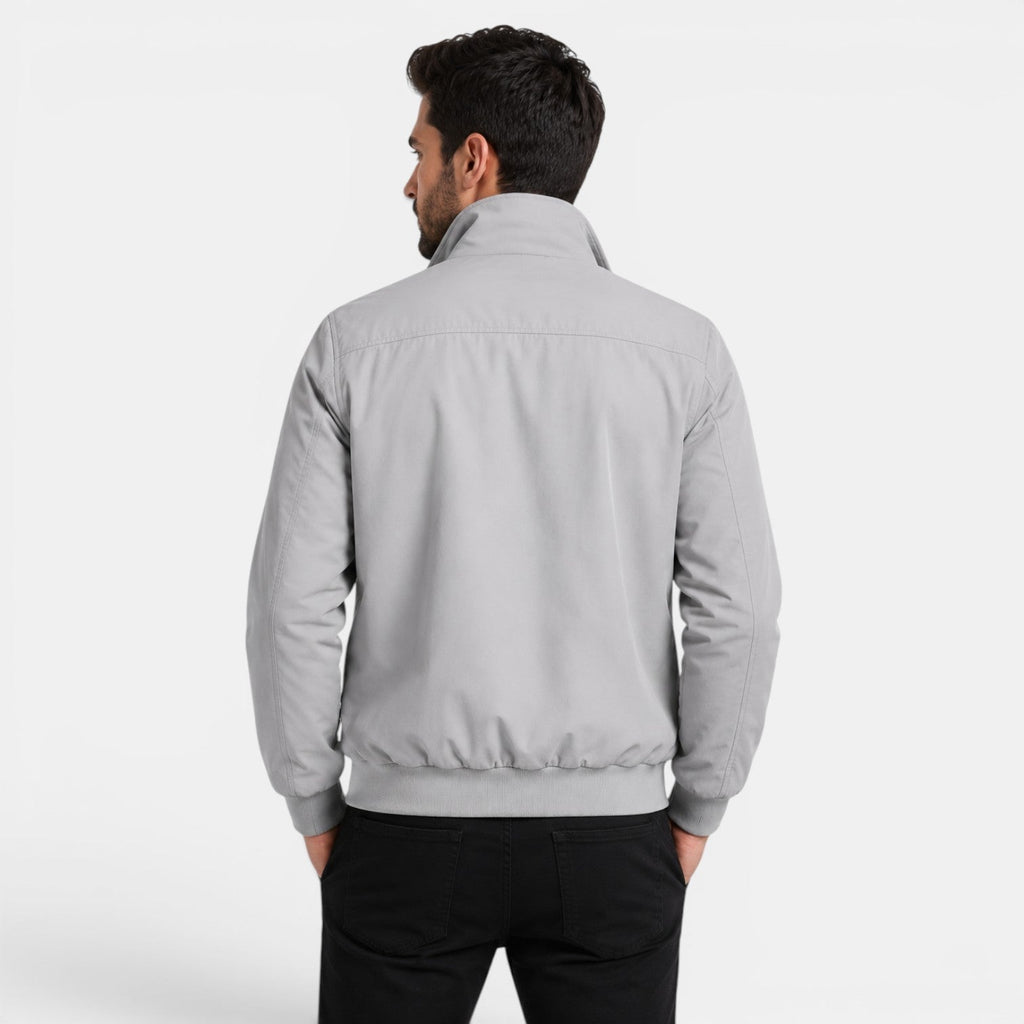 Men's Lightweight Casual Jacket Breathable Comfort Zip Front