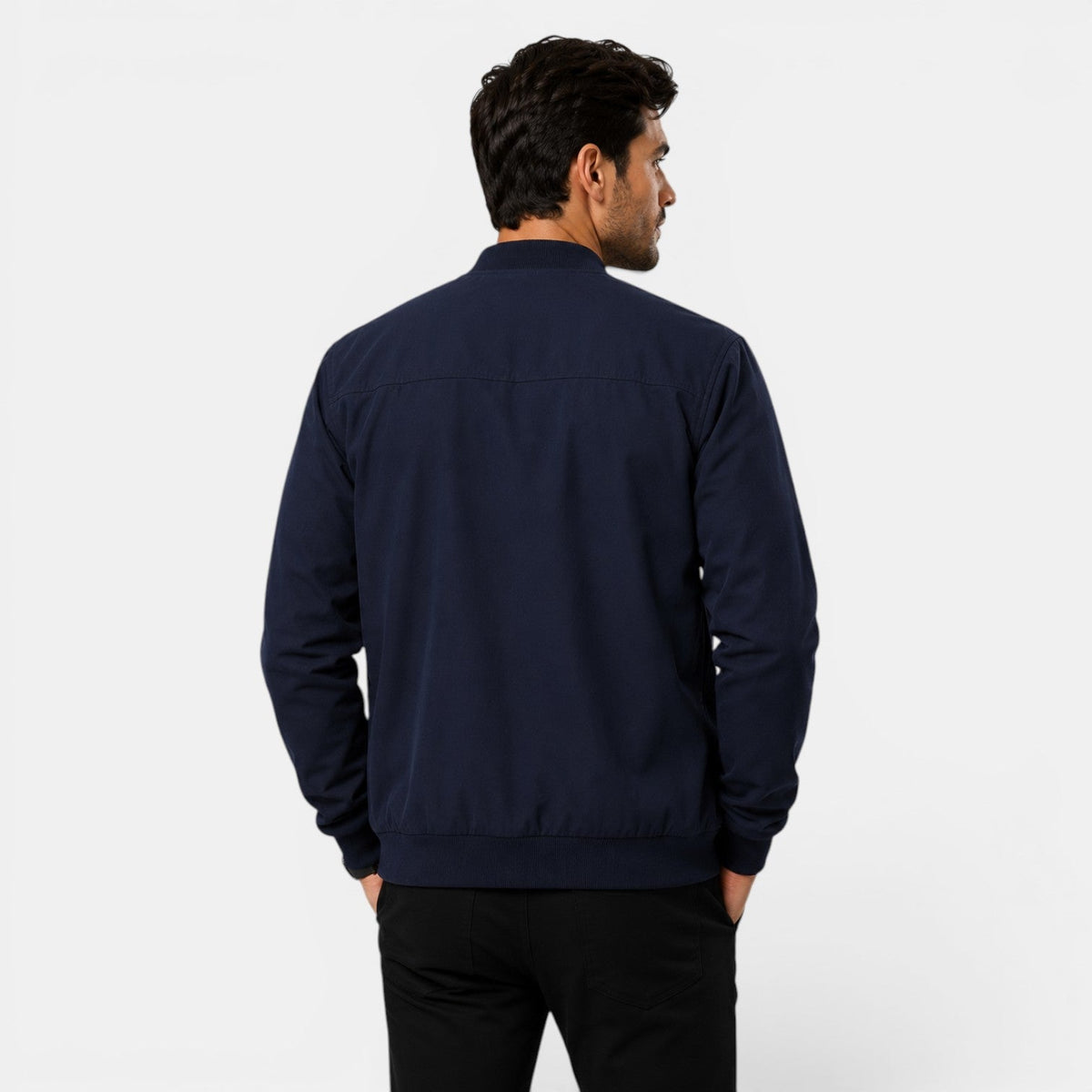 Men's Lightweight Bomber Jacket for Everyday Wear