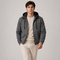 Men's Harrington Jacket Hooded Classic Cold Weather