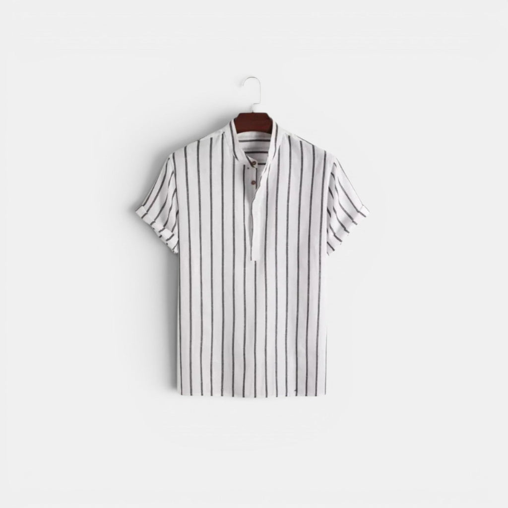 Men’s Linen Polo Shirt