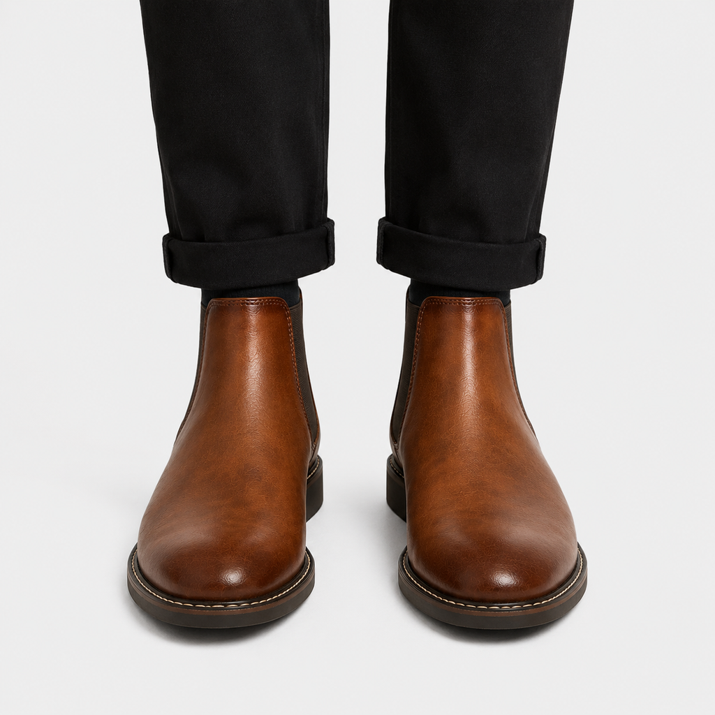Men's Elegant Chelsea Boots Classic Old Money Footwear