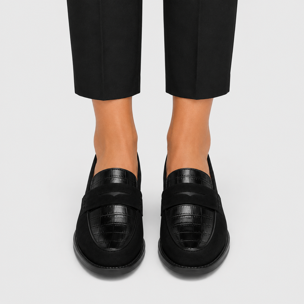 Women's Loafers Comfortable Slip-On Walking Shoes