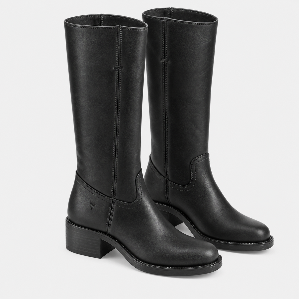 Women's Knee-High Boots – Classic Block-Heel Tall Boots