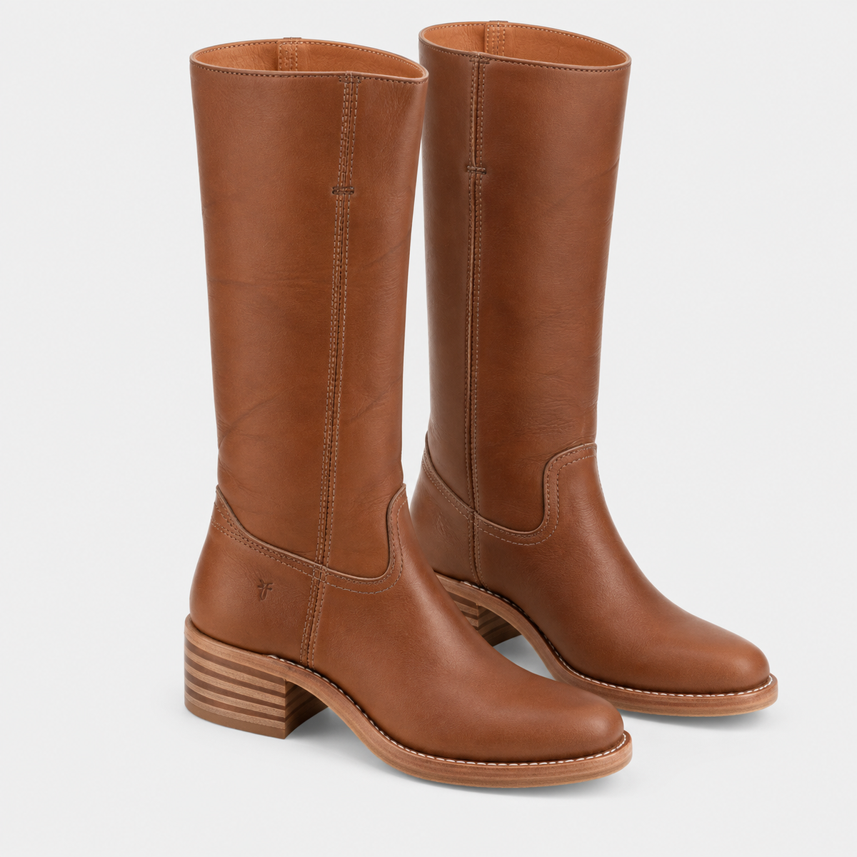 Women's Knee-High Boots – Classic Block-Heel Tall Boots