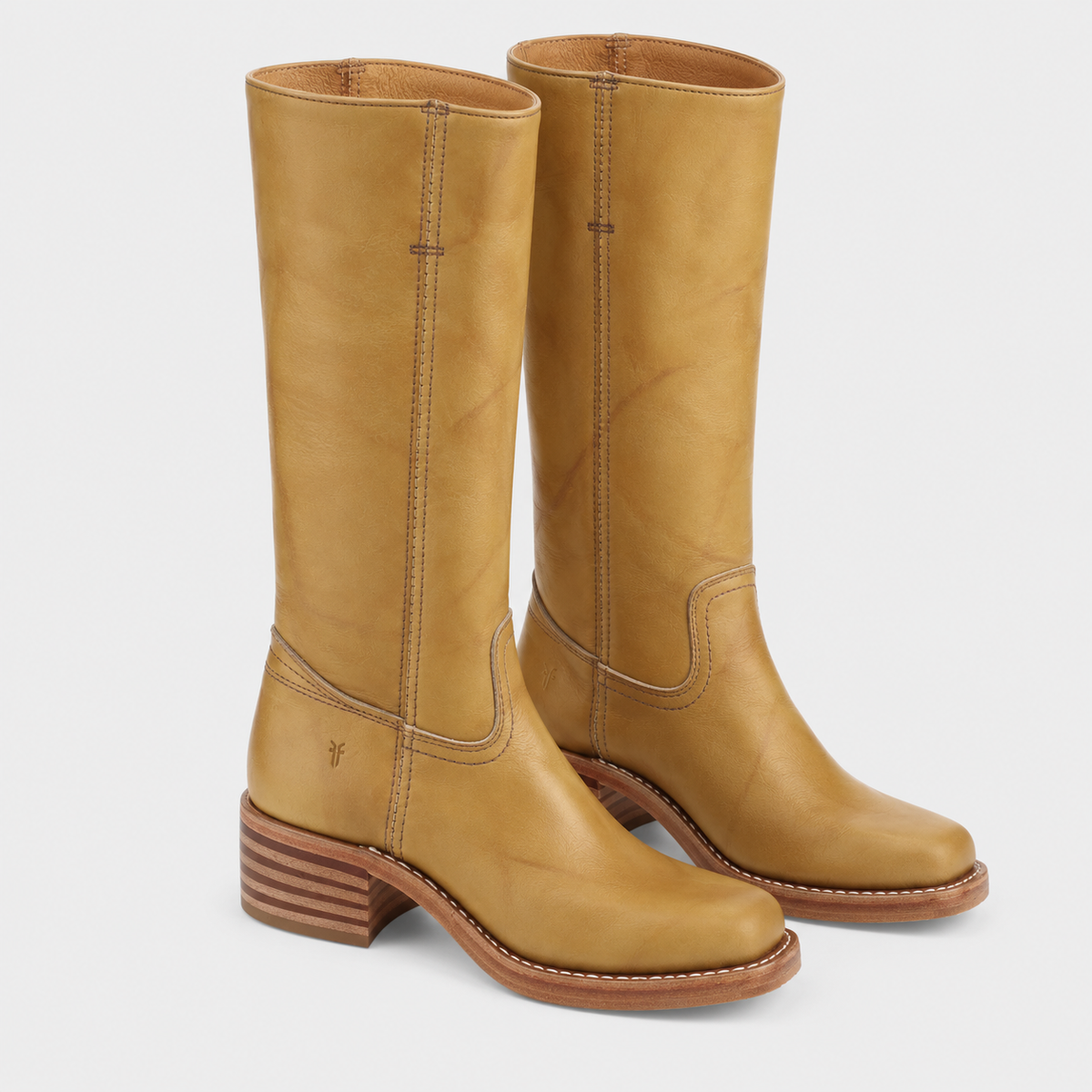 Women's Knee-High Boots – Classic Block-Heel Tall Boots