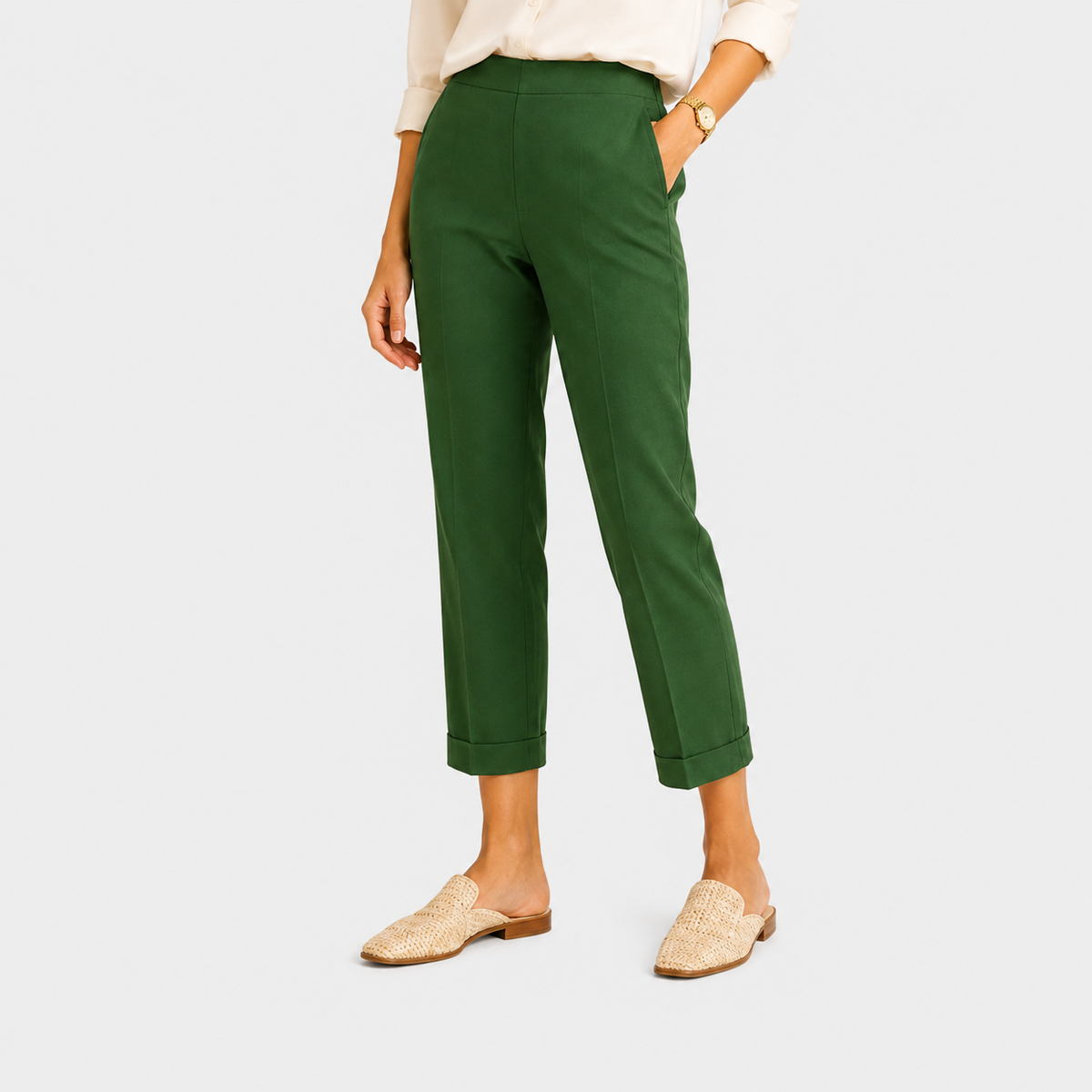 Women's Premium Wide Leg Pants Comfortable Relaxed Fit