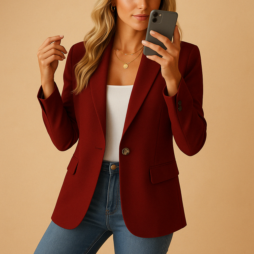 Charlotte | Tailored Single-Breasted Blazer