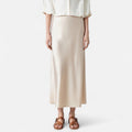 Women's Old Money Silk Skirt